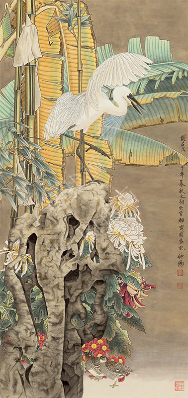 近现代 窦申情 (2) 70x150cm